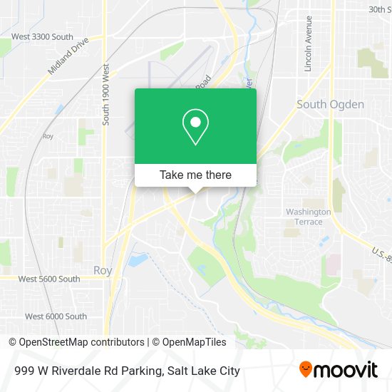 Mapa de 999 W Riverdale Rd Parking