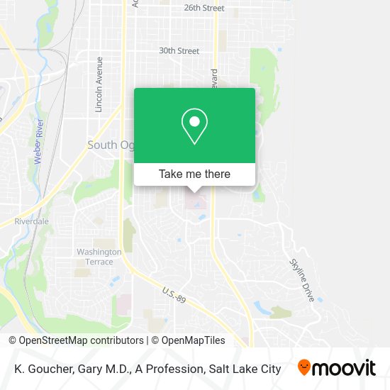 K. Goucher, Gary M.D., A Profession map