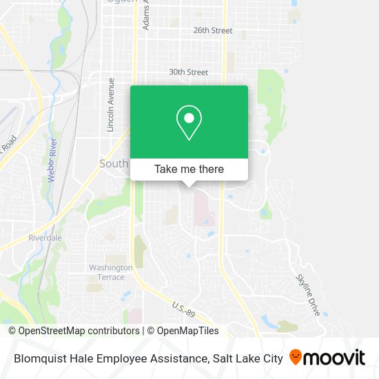 Blomquist Hale Employee Assistance map