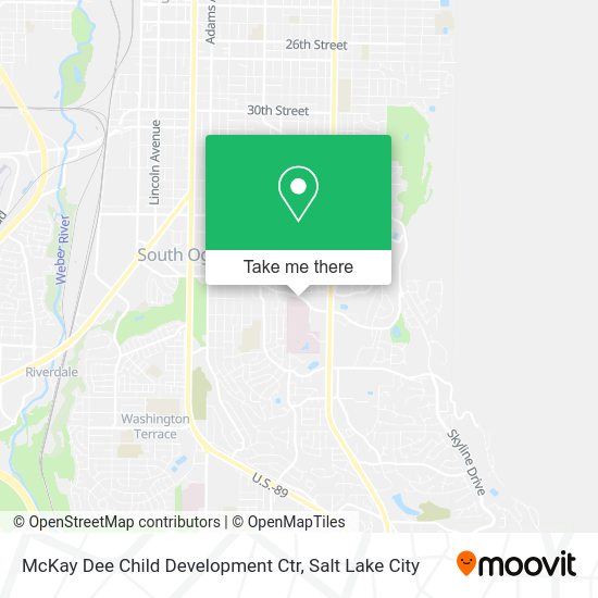 McKay Dee Child Development Ctr map