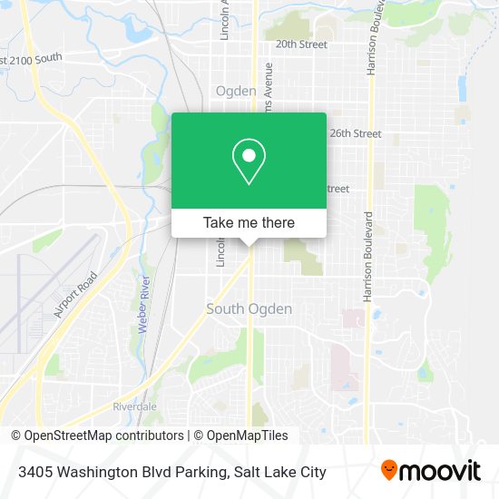 3405 Washington Blvd Parking map