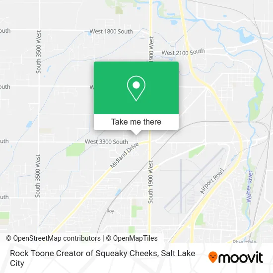 Mapa de Rock Toone Creator of Squeaky Cheeks