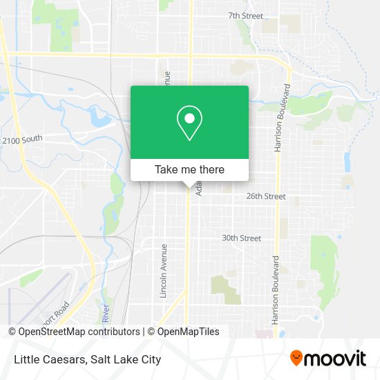 Little Caesars map