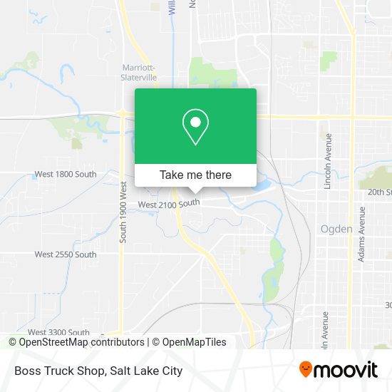 Boss Truck Shop map