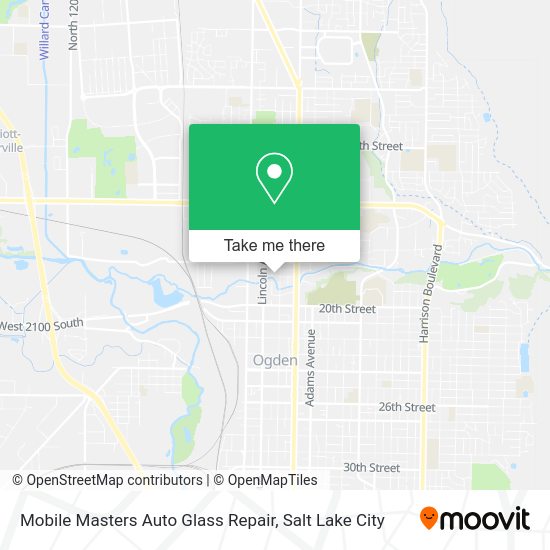Mobile Masters Auto Glass Repair map
