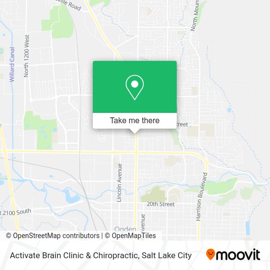 Mapa de Activate Brain Clinic & Chiropractic