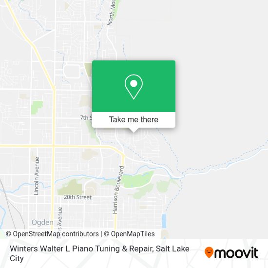 Winters Walter L Piano Tuning & Repair map