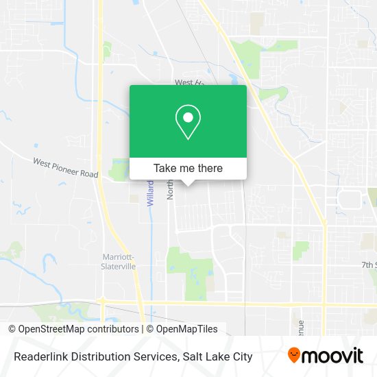 Readerlink Distribution Services map