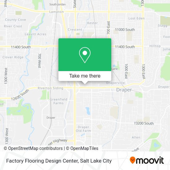 Factory Flooring Design Center map