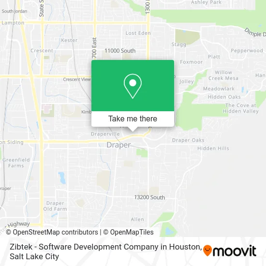 Zibtek - Software Development Company in Houston map
