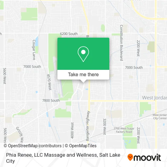 Phia Renee, LLC Massage and Wellness map