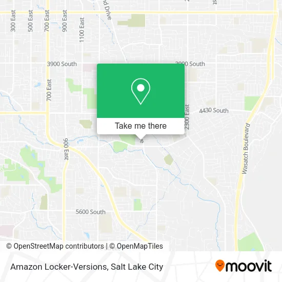 Amazon Locker-Versions map