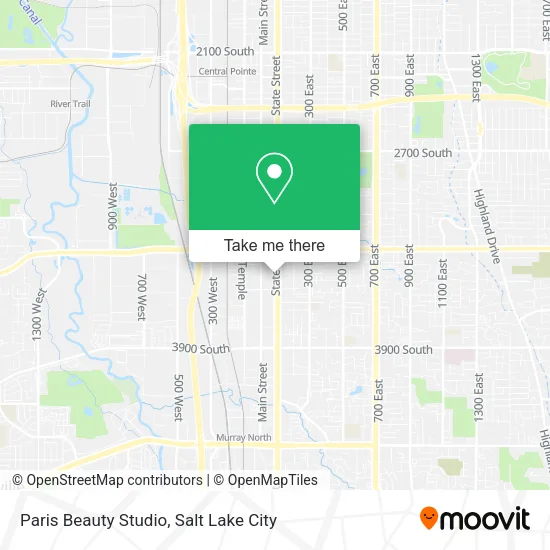 Paris Beauty Studio map