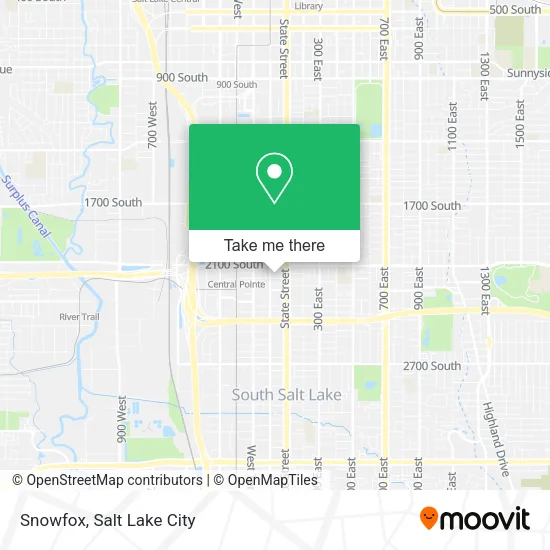 Snowfox map