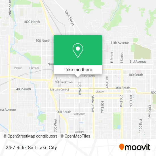 24-7 Ride map