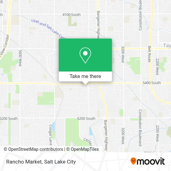 Rancho Market map