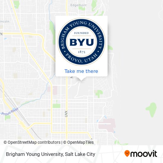 Mapa de Brigham Young University