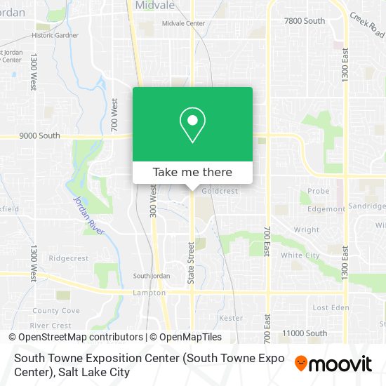 South Towne Exposition Center map