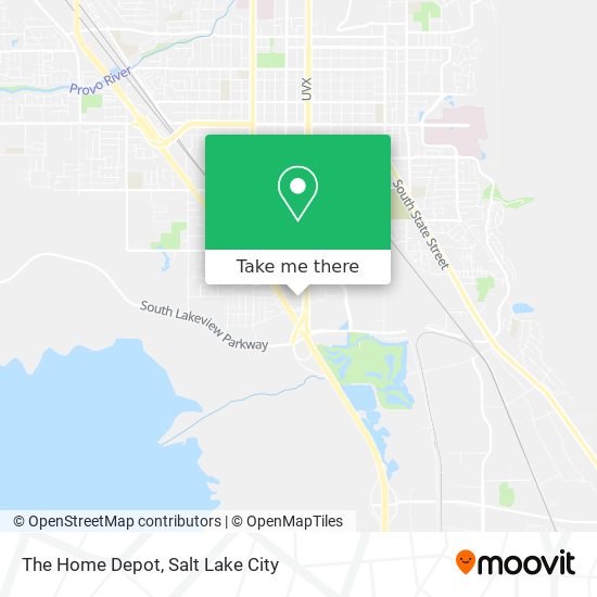 The Home Depot map