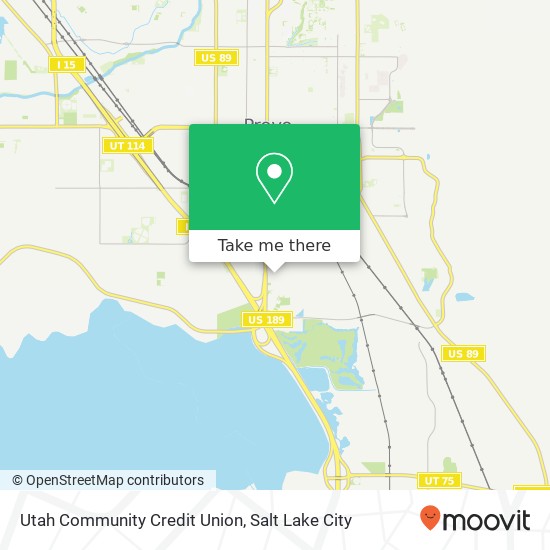 Utah Community Credit Union map