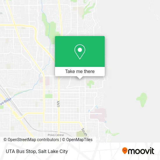 Mapa de UTA Bus Stop