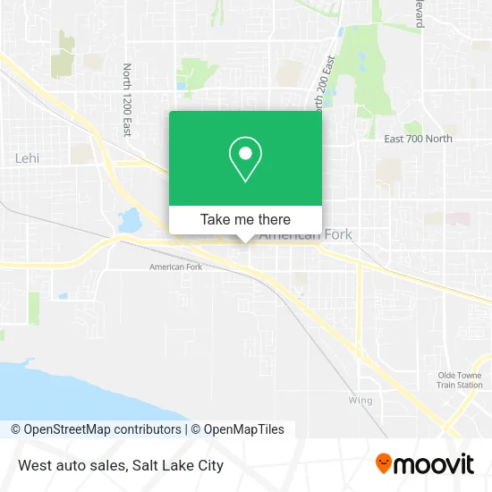 West auto sales map