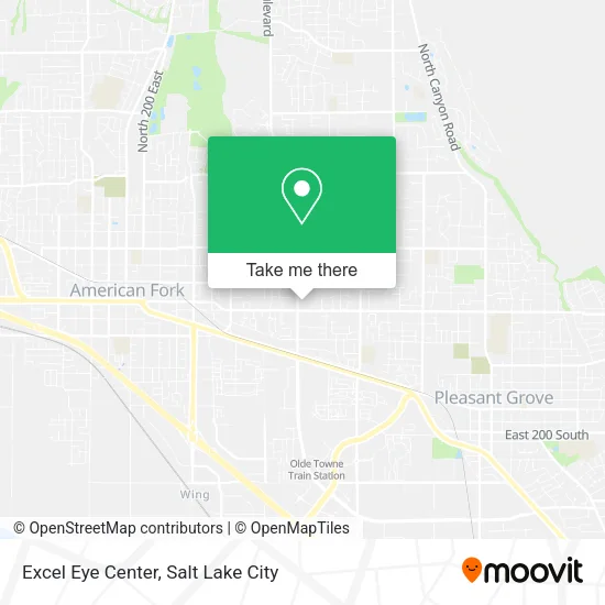 Excel Eye Center map