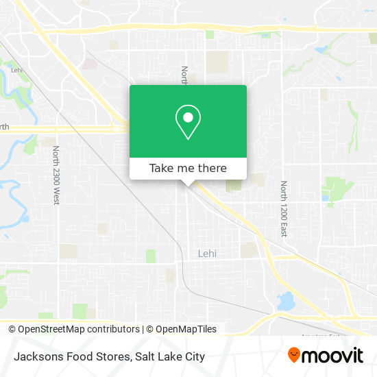 Jacksons Food Stores map