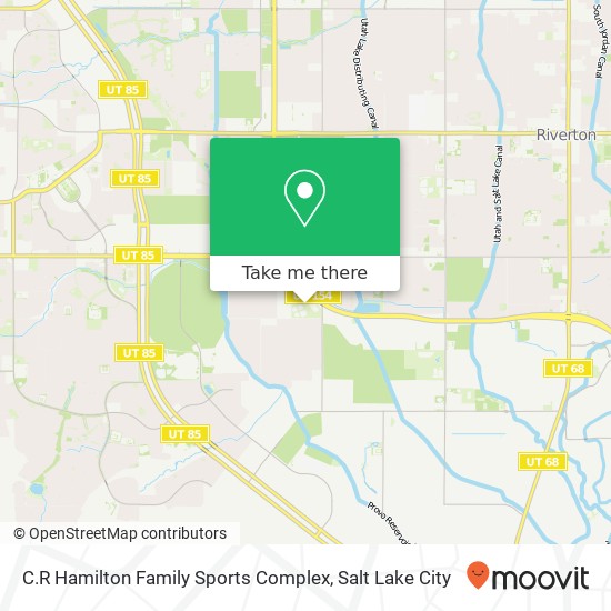 C.R Hamilton Family Sports Complex map