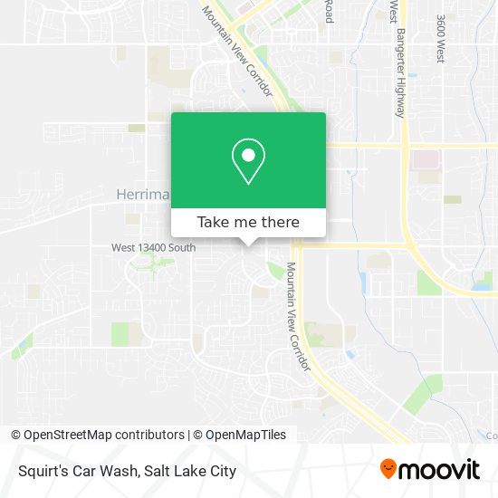 Squirt's Car Wash map