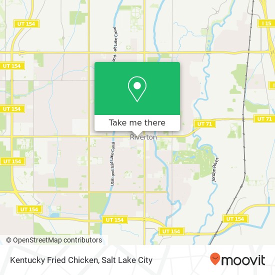 Mapa de Kentucky Fried Chicken