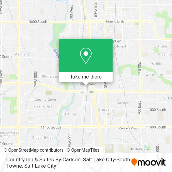 Country Inn & Suites By Carlson, Salt Lake City-South Towne map
