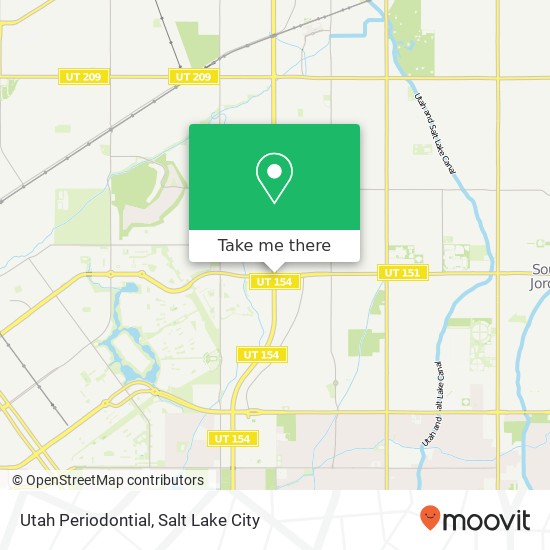 Mapa de Utah Periodontial