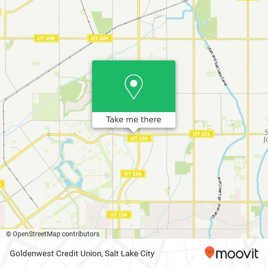 Goldenwest Credit Union map