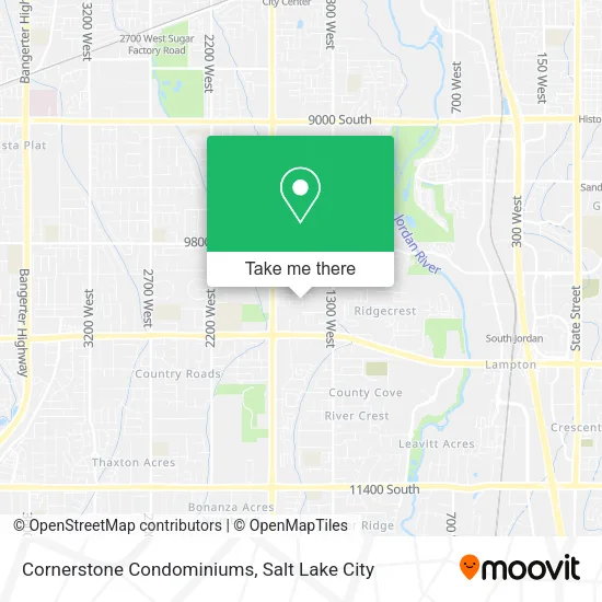 Cornerstone Condominiums map