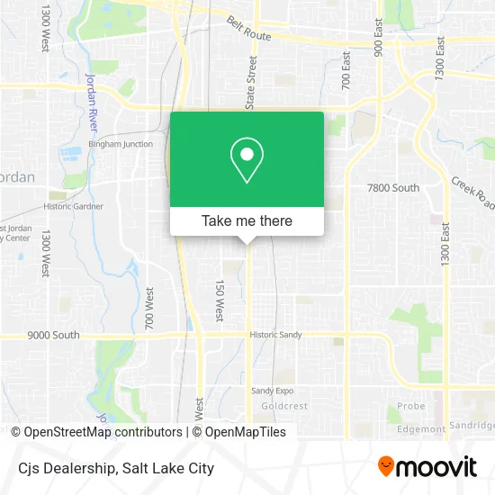 Cjs Dealership map