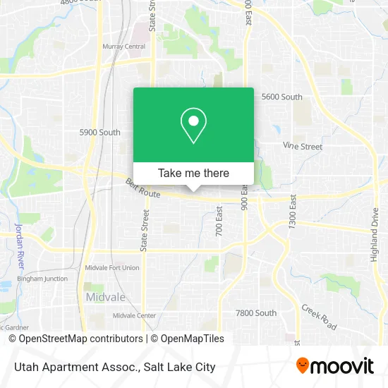 Utah Apartment Assoc. map
