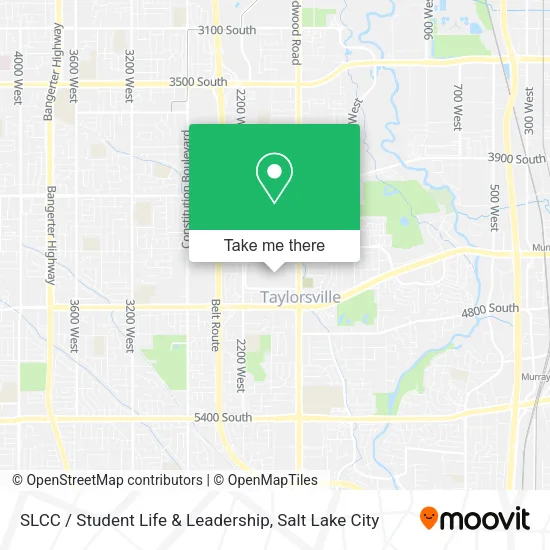 SLCC / Student Life & Leadership map