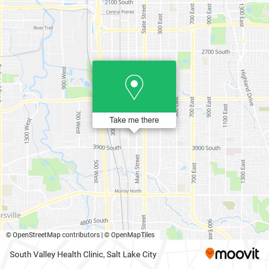 Mapa de South Valley Health Clinic