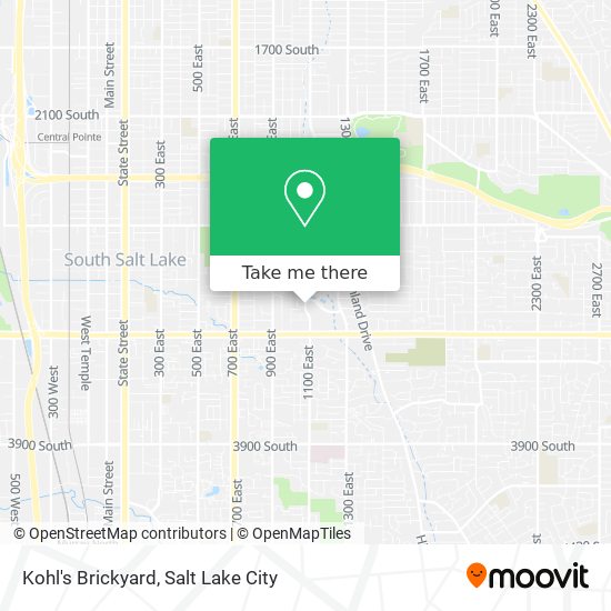 Kohl's Brickyard map