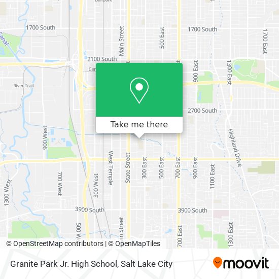 Granite Park Jr. High School map