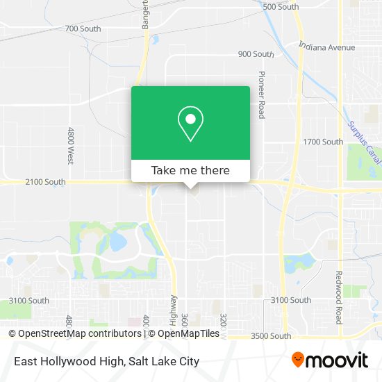 East Hollywood High map