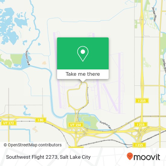 Mapa de Southwest Flight 2273