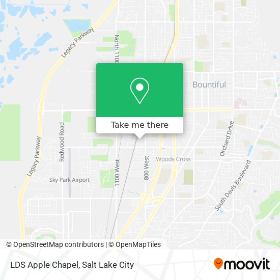 LDS Apple Chapel map
