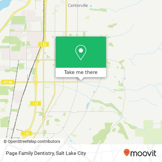 Mapa de Page Family Dentistry