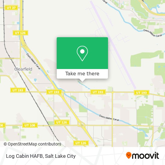 Log Cabin HAFB map