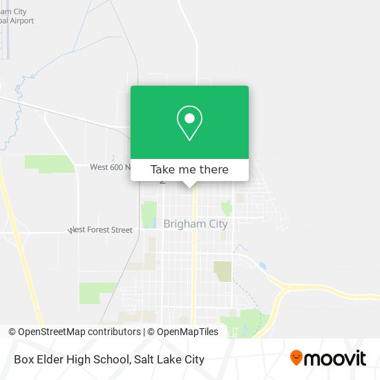 Box Elder High School map