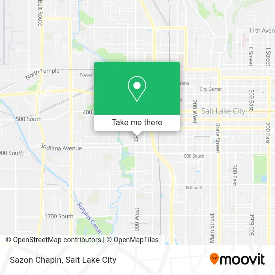 Sazon Chapin map
