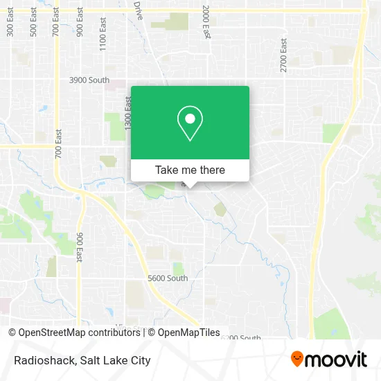 Radioshack map
