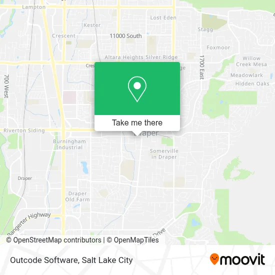 Outcode Software map